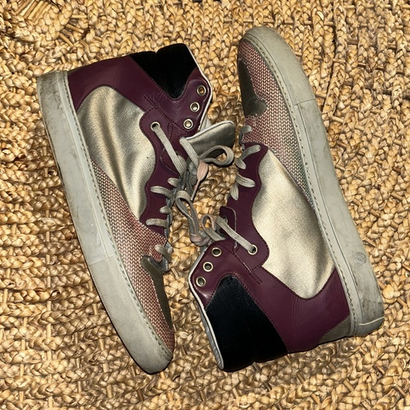 Leather High Trainers - Picture 2 of 6